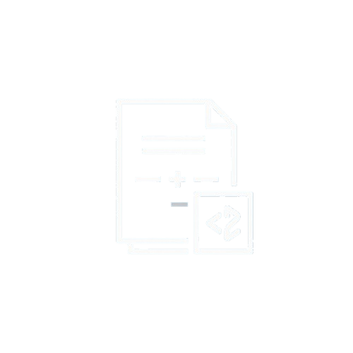 White square with a black rectangular area in the center